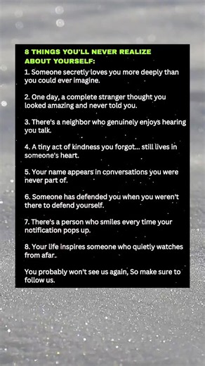 8 Things to Know About Yourself — Short Motivation