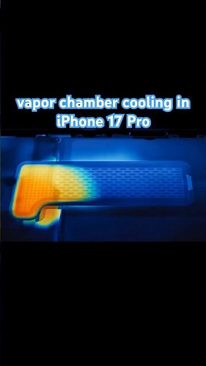 New features in iPhone 17 Pro - Vapor chamber cooling in iPhone