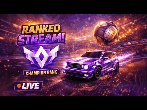 Rocket League Live 🔥 Ex Champion Grinding Ranked 2v2 🚀