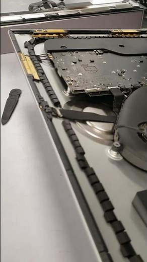 Just a part of changing an iMac screen!