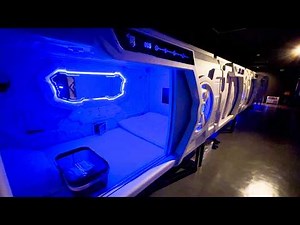 Sleeping at Galaxy Pod 🪐 A Unique Capsule Hotel in Japan 🚀