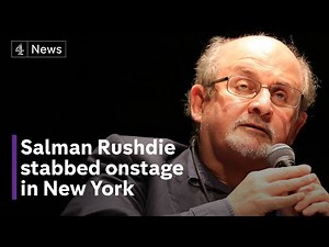 Salman Rushdie: Author stabbed at event in New York state
