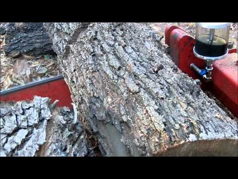 Gravely Chainsaw on 4-Wheel Tractor