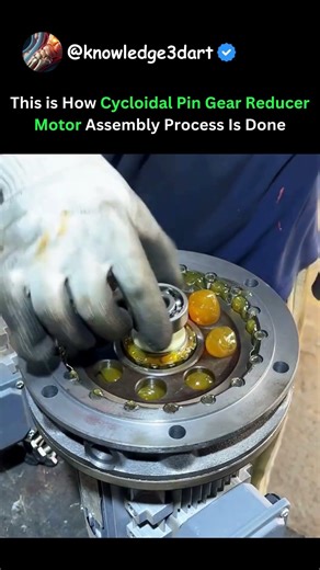 This is How Cycloidal Pin Gear Reducer Motor Assembly Process Is Done