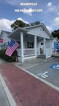 Adairsville, GA about 45 mins N. Of ATL. Friendliest place to live! #exploregeorgia #adairsville