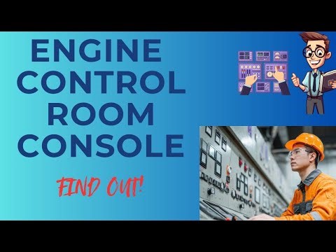 Engine Control Room Console