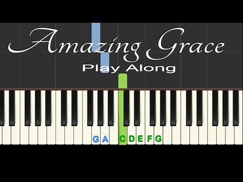 Amazing Grace: Play Along easy piano with backing track