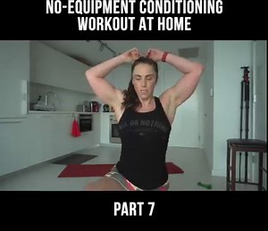 24K views · 44 shares | NO EQUIPMENT CONDITIONING WORKOUT AT HOME (part 7) | Linda Durbesson / LDFIT | Facebook