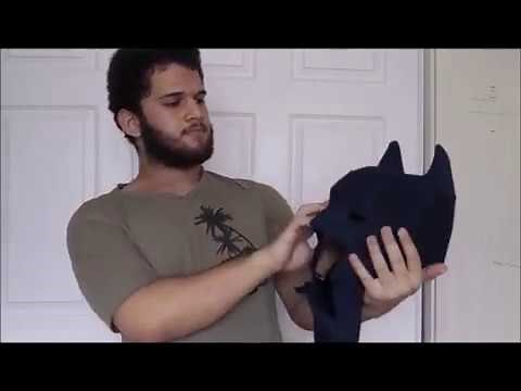 How to Make a BATMAN Cowl