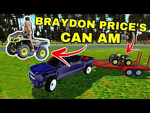 Offroad outlaws Braydon Price's CAN AM OUTLANDER *IN GAME NOW* FULL BUILD