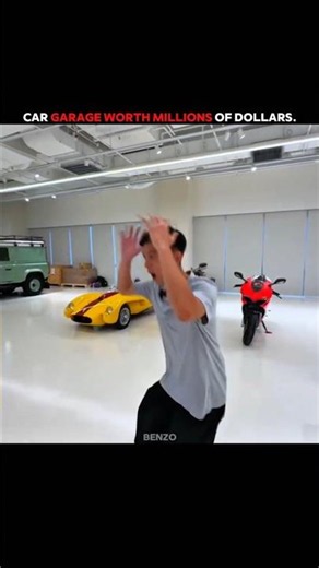 Car Garage Worth Millions Of Dollars #bugatti #shorts #car #automobile