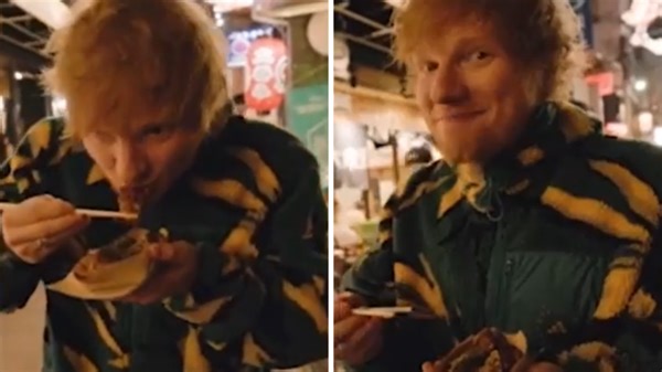 Ed Sheeran's food journey through Japan