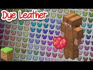 How to Dye Leather Armor on Minecraft Bedrock (1.21+)