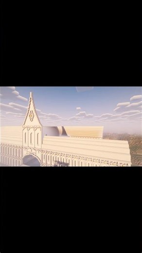 マインクラフトタイムラプス｜大型建築最終盤【マイクラjava版】#shorts #minecraft #minecrafttimelapse