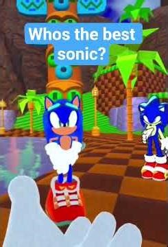 Whos the best sonic?