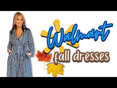 HUGE Walmart Fall Dress Try-On Haul 🍂 Affordable & Stylish Outfit Ideas