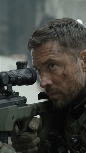 sniper shoots at a target || behind the scene hollywood American Sniper