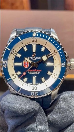 Breitling SuperOcean 42mm NFF Limited Edition #worldcup #norway #breitling