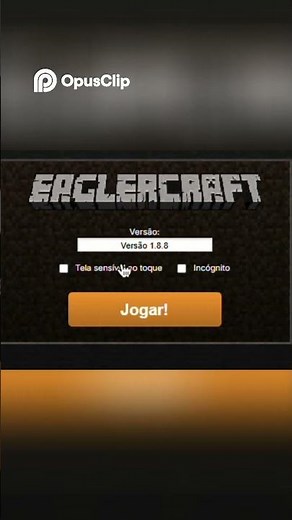 COMO ENTRAR NO MINECRAFT PELO GOOGLE EM 2026! (Eaglercraft)
