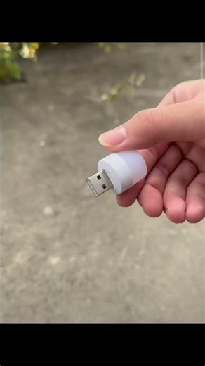 Mini Plug-In Night Light Bulb – Soft Warm Glow