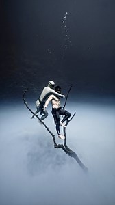 Freediving Stunt training for my new Poseidon film project. Featuring World Record Freediver Alexey Molchanov & Underwater Stuntman Tavi Castro 🔱 Filmed by trained professionals do not attempt ⛔️ 📍 Jungle Cenote Tulum México #freediver #aquaman #dccomics #celebrity #adventure | Tavi Castro