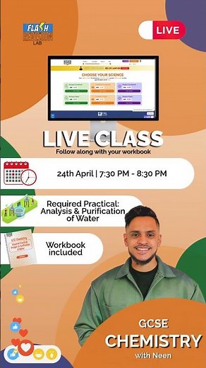 GCSE Science LIVE: Chemistry | Required Practical – Analysis & Purification of Water