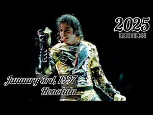 Michael Jackson - HIStory Tour Live in Honolulu (January 3, 1997)