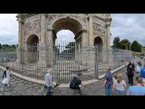 Rome - Arch of Constantine (8k 360° Video)