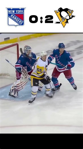 3-2 Rangers Win! 🏒 NYR vs PIT Highlights #hockey #nhl #viral #shorts #shortsfeed