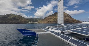 Visite guidée du bateau Energy Observer, ce laboratoire flottant 100% énergies propres