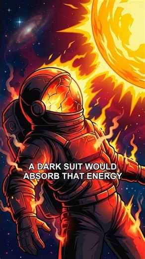 Why are astronaut suits always white?