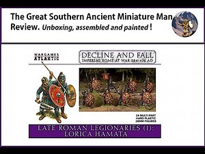 Wargames Atlantic 28mm ancient Romans in Lorica Hamata