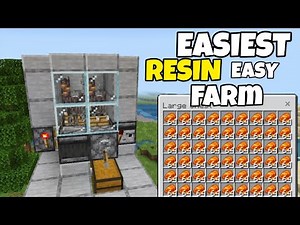 EASIEST Resin Farm in Minecraft Java & Bedrock 1.21+ (Tutorial)