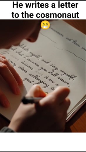 asmr Letter to the cosmonaut😁|. #asmr