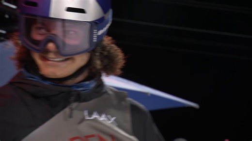 Scotty James (AUS) & Gaon Choi (KOR) win LAAX OPEN snowboard halfpipe night finals