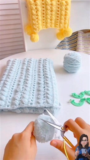 9.1K views · 90 reactions | Winter scarf crochet project, easy and simple video tutorial. Wait for the full method. 臨泥Tutorials #Crochet #Scarf #Winter #Project | Her creativity | Facebook