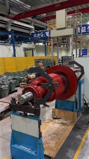 Rotor Balancing Machine Full Demonstration | Heavy Engineering Process 😱