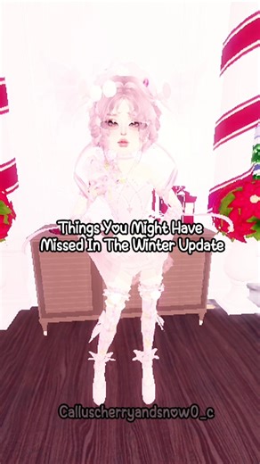 Things You Might Have Missed In The Winter Update #roblox #dti #dresstoimpress #winterupdate #fyp