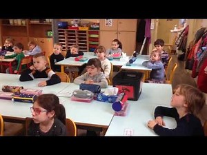 Chanson des nombres en anglais en GS