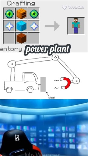 🙀Minecraft power plant ☠️_#shorts _#viral _#minecraft _#youtubeshorts like and subscribe please 🥺