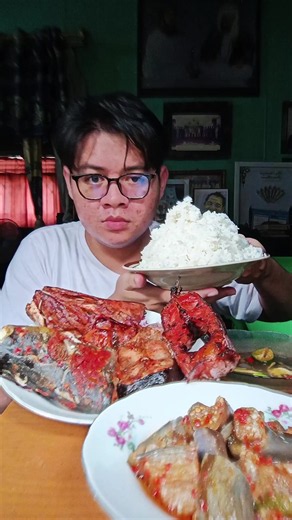 seminggu gk upload set dah #CapCut #maszdhil #mukbangikanpatin #mukbangikan #patinbakar