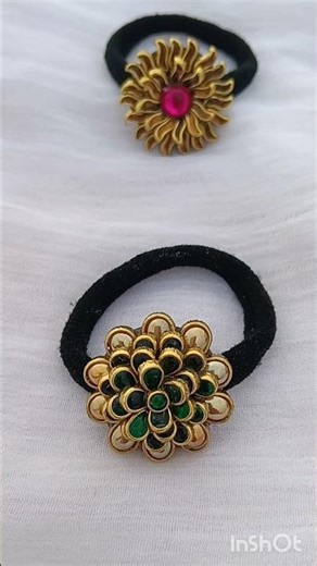 Customised Kundan Hairbands💫Coin bands Multicolour/ Monochrome are Available🥳 To Order 9790161773