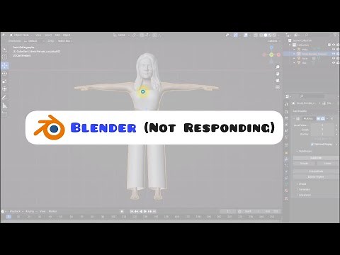 Why blender is not responding or freezes ?