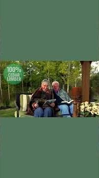 Cedar Gazebo with Aluminium Roof by Yardistry
