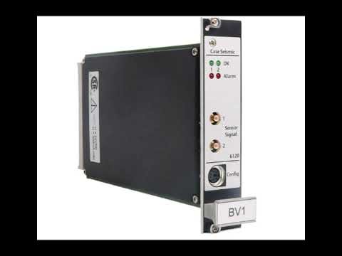Emerson CSI A6120 Enclosure Seismic Vibration Moni