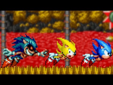Sonic.EXE Halloween Challenge Sonic Mania Plus