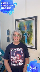 Bob Ross continues to bring people together through the magic of his paintings! 🎨 Thank you for sharing you and your husband's story with us, Deb! ❤️ | "The Joy of Painting" with Bob Ross
