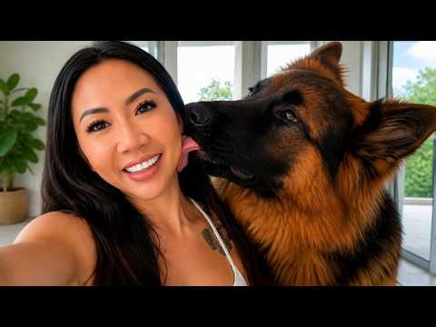 85lb German Shepherd REFUSES to Stop Barking — What Was Outside Left Her Speechless