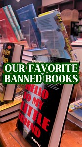 1.1K views · 17 reactions | Banned Book Week is a celebration of our freedom to read and we wanted to highlight a few of our booksellers and their favorite popular banned books! There’s so many more than just these and our displays are full of them! Come on in and take a look, exercising your right to read what you want and following this year’s theme of “Freed Between The Lines” to think deeper on why these bans are happening in our country. | Tattered Cover Book Store | Facebook