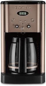 Amazon.com: Cuisinart DCC-1200 Brew Central 12 Cup Programmable Coffeemaker, Umber: Home & Kitchen